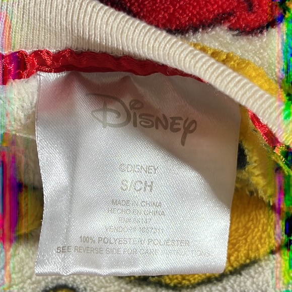 Disney Winnie the Pooh fuzzy sweat shirt size small - Picture 4 of 5